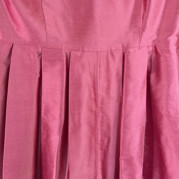 AUSTIN REED SILK ACETATE MAXI SHIRTWAIST DRESS 50’s ROckabilly 🎶 - Picture 7 of 9